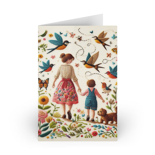 Mother's Day Greeting Cards (1 or 10-pcs)